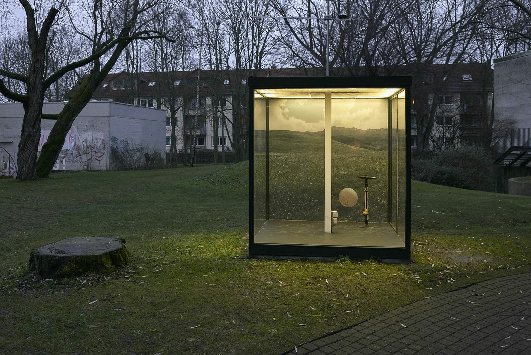 Alpen // Der Satellit