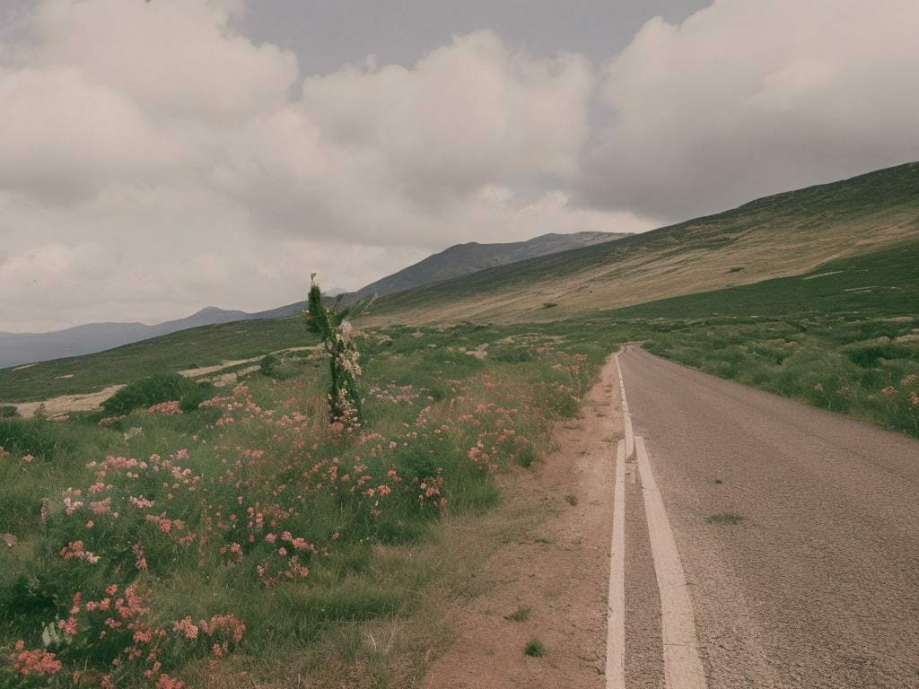 Roadside Erica Flowers 8k Ultrarealistic Photo Ijg5qnn0