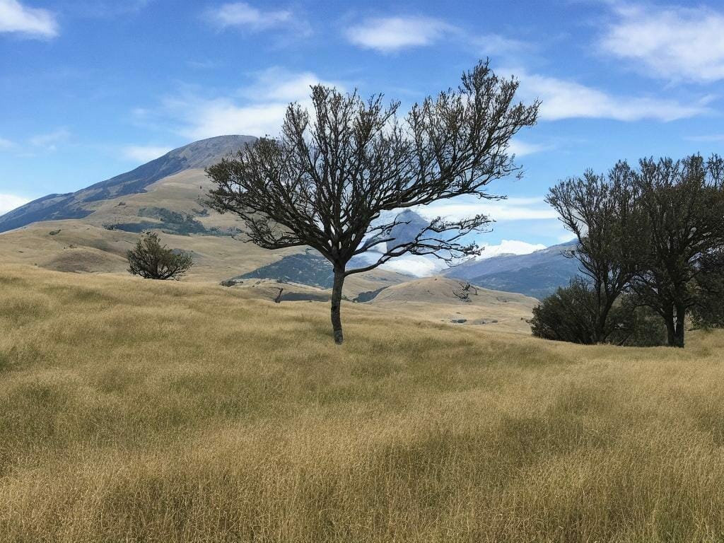Mountain Flax Fields 8k Ultrarealistic Photogr Ikbiua80