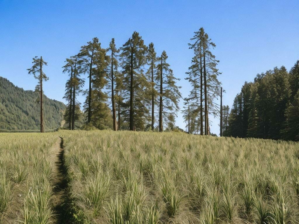 Mountain Flax Fields 8k Ultrarealistic Photogr Ikmajdc0