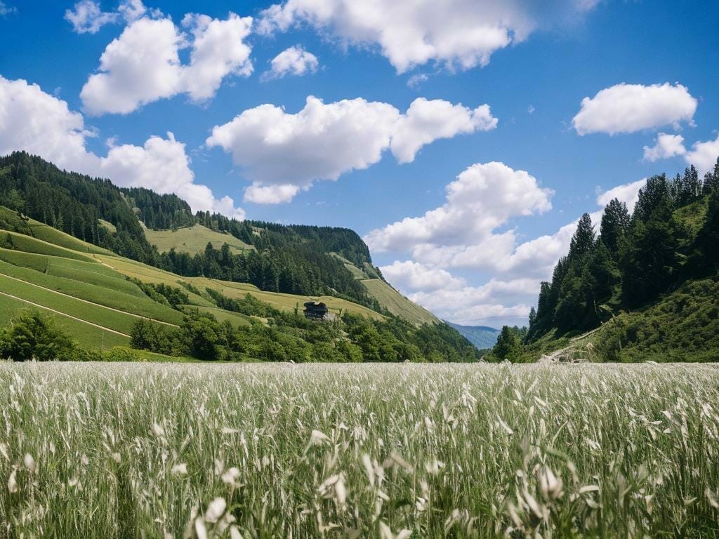 Mountain Flax Fields 8k Ultrarealistic Photogr Ikmkulh0