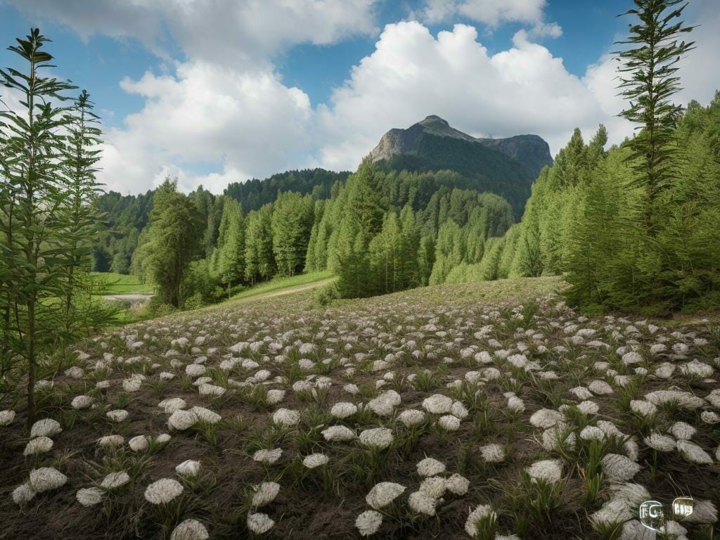 Mountain Flax Fields 8k Ultrarealistic Photogr Ikrp4w70
