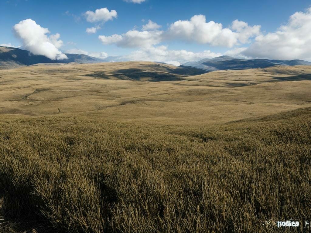 Mountain Flax Fields 8k Ultrarealistic Photogr Ikuhudr0