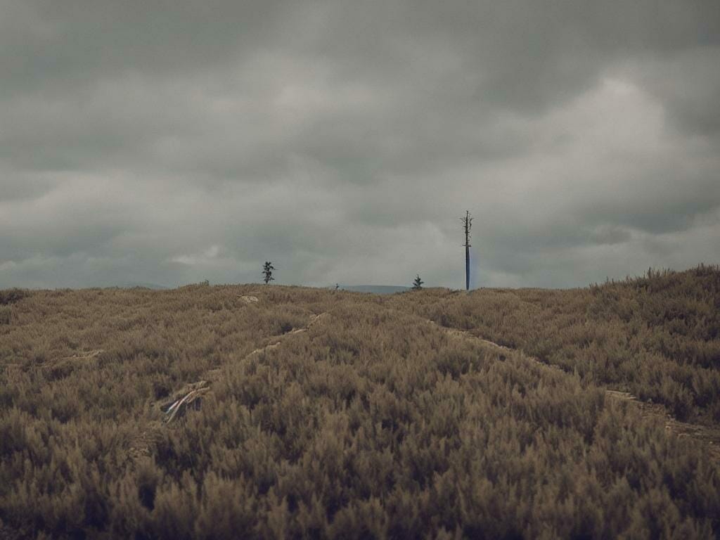 Mountain Flax Fields 8k Ultrarealistic Photogr Il1sl7m0