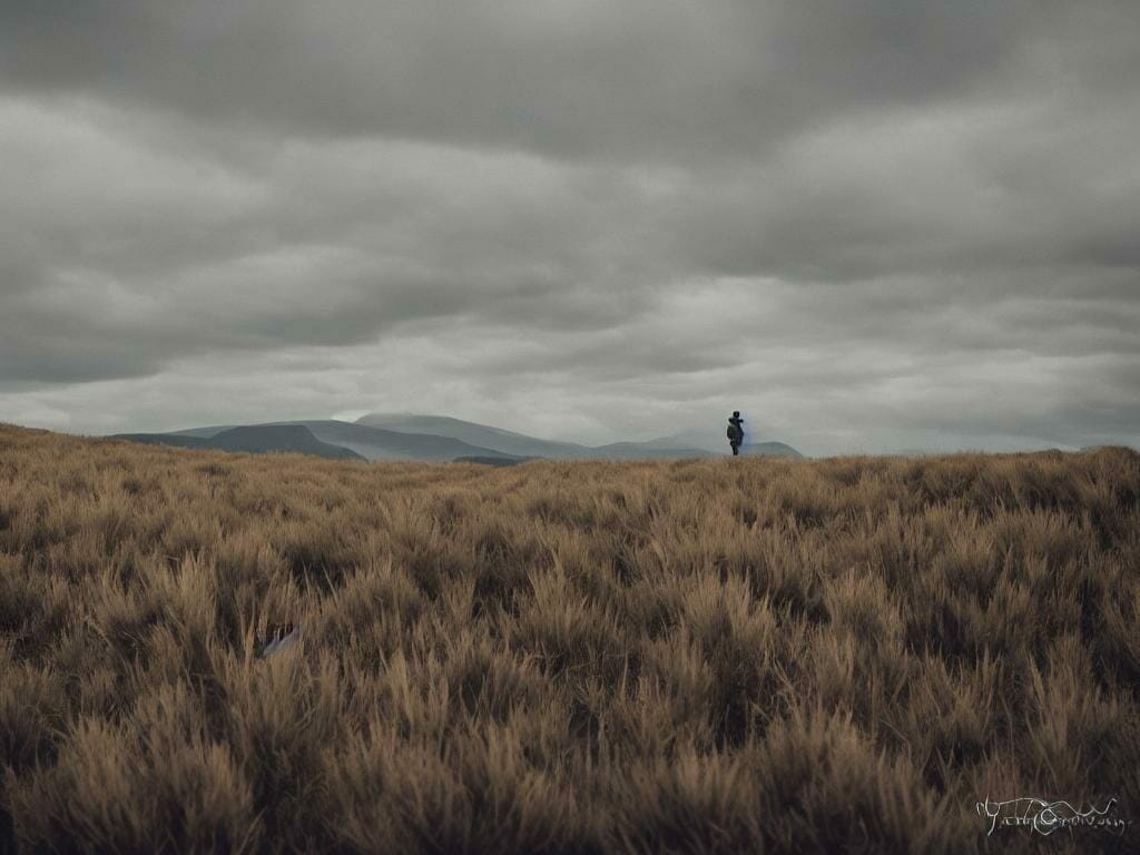 Mountain Flax Fields 8k Ultrarealistic Photogr Il2erwm0