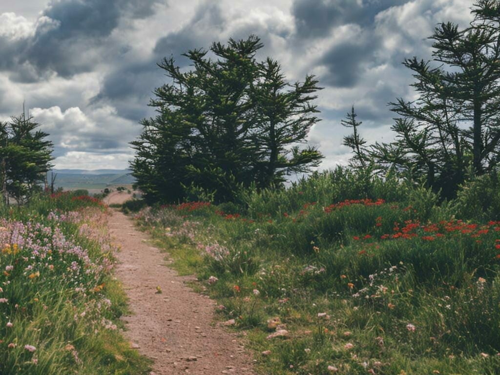 Roadside Erica Flowers 8k Ultrarealistic Photo Ijvqgto0