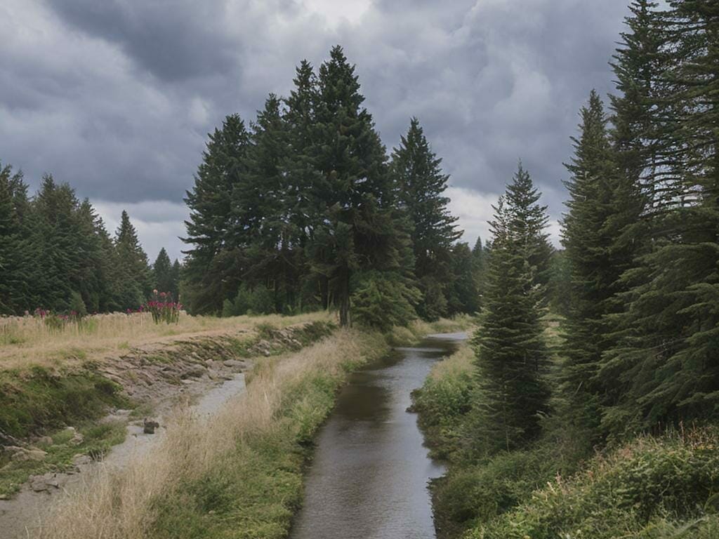 Roadside Erica Flowers 8k Ultrarealistic Photo Ik1gm420