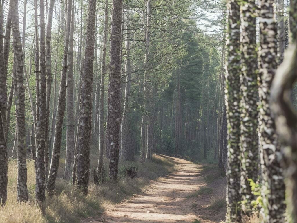 Small Path In Forest Flax Fields 8k Ultrarealis Inym9fw0